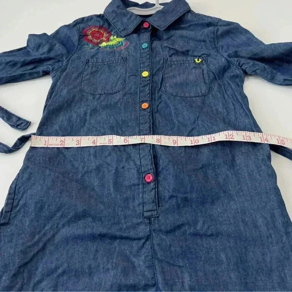 True Religion Junior DENIM DRESS Size Sp - Picture 5 of 9